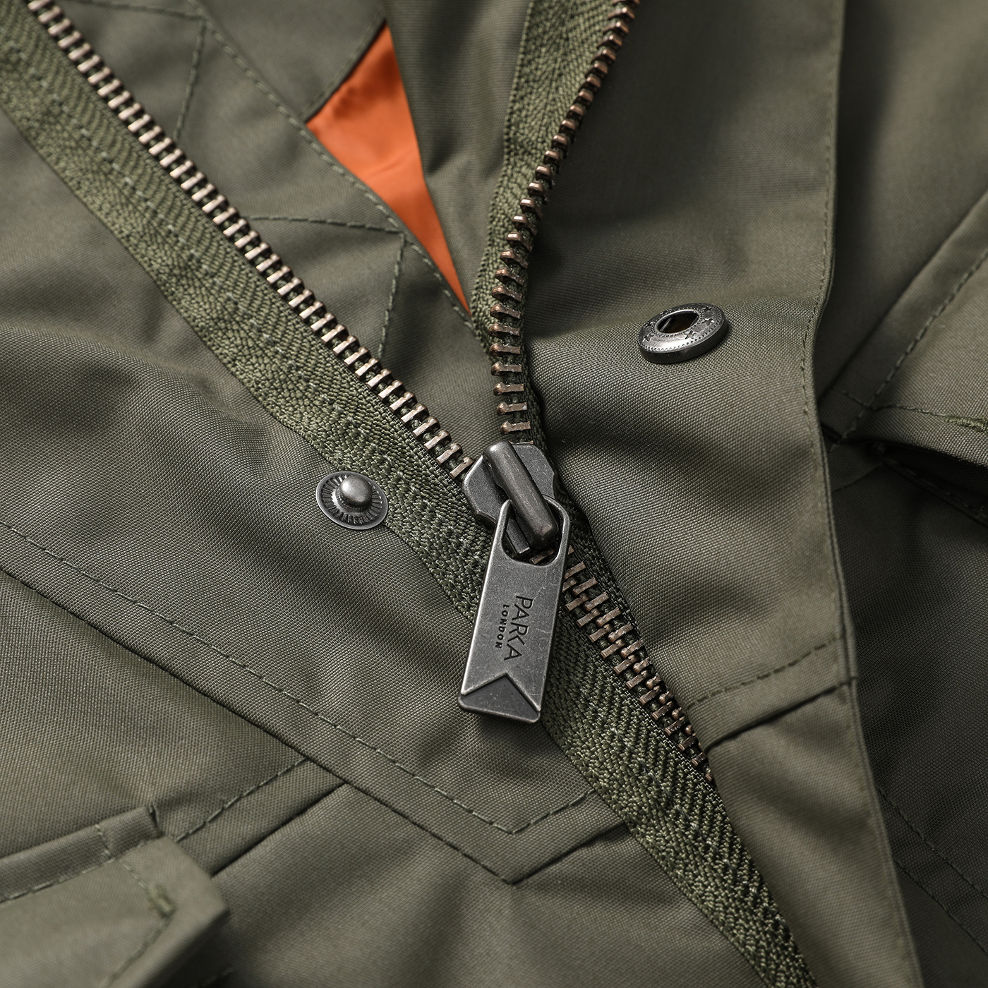 Wholesale Parka Men Winter Unisex Oversize Big Hoodie Jackets With Contrast Lining 
