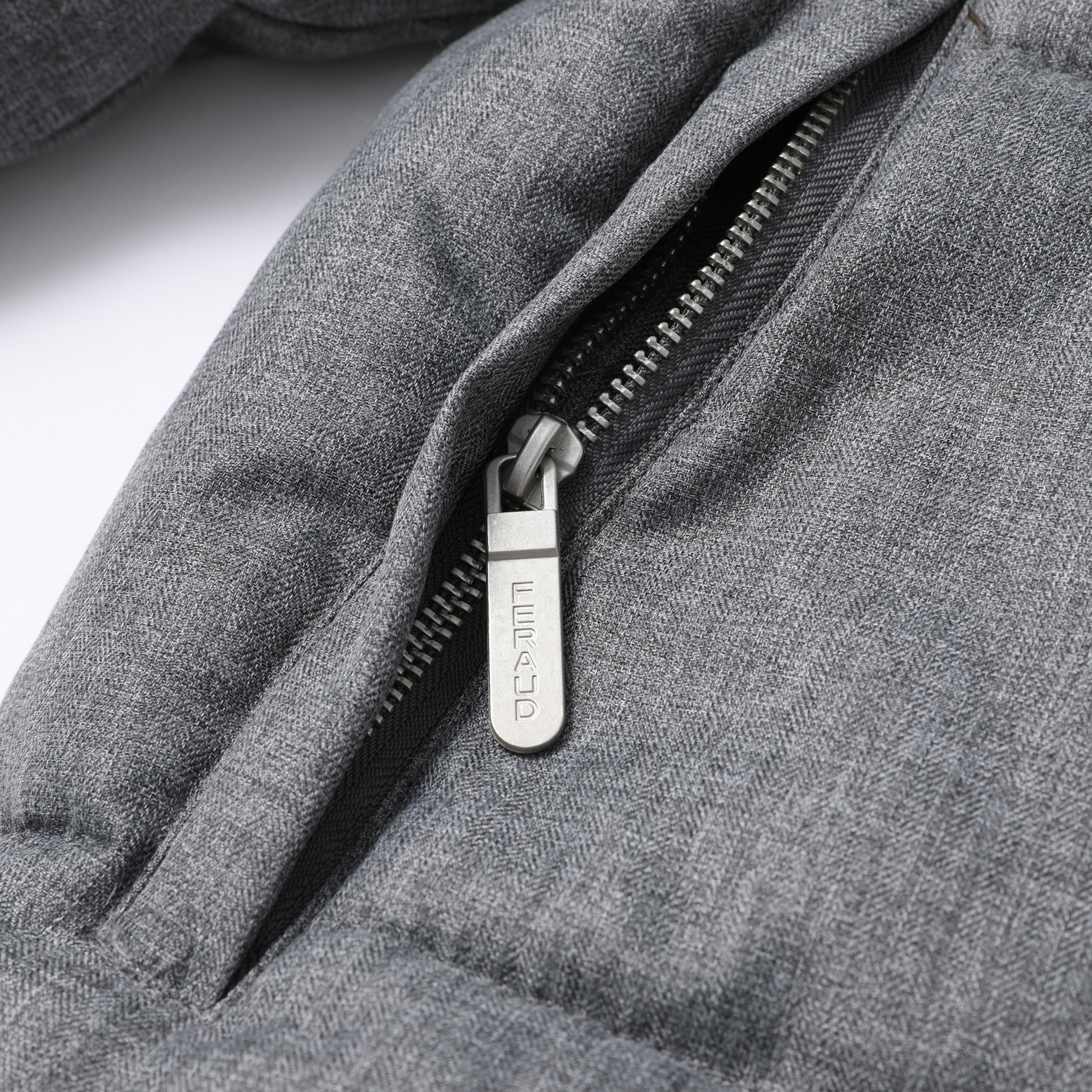 New Design light Weight Padding Sherpa Detachable Collar Men's Winter Grey Jackets