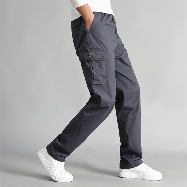 High Quality Mens Cargo Pants Cotton Trousers Outdoor Cargo Sweatpants
