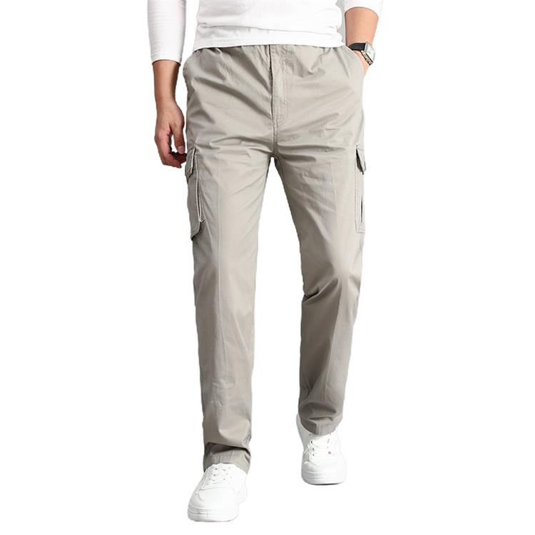 High Quality Mens Cargo Pants Cotton Trousers Outdoor Cargo Sweatpants