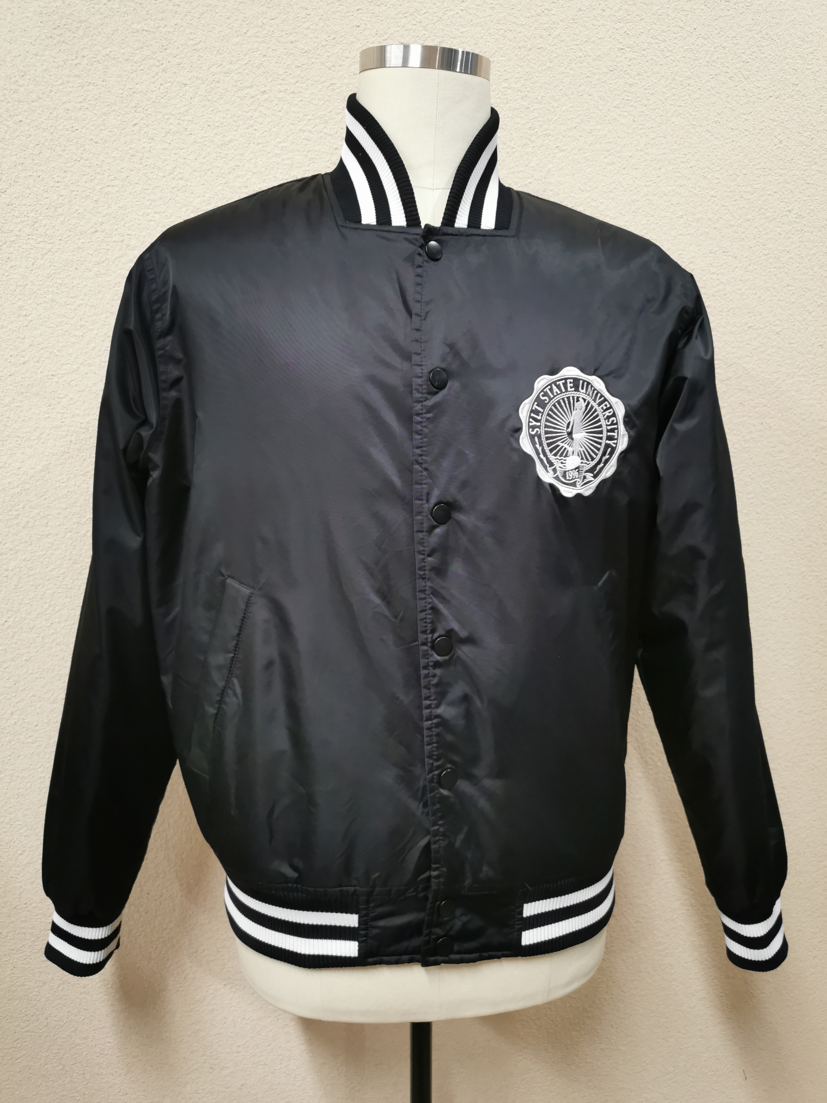 New Design Patches Bomber Baseball Letterman Varsity Jacket Chinese Supplier