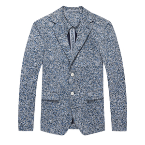 Men’s cotton casual suit blazer