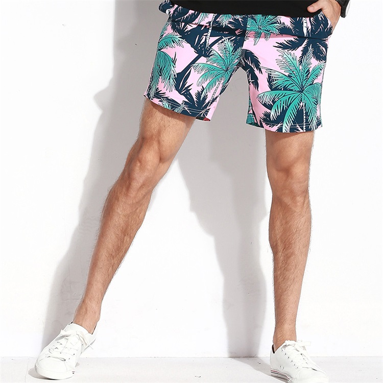 Hawaiian Beach Shorts Sports Plus Size Casual Loose Beach Shorts Men