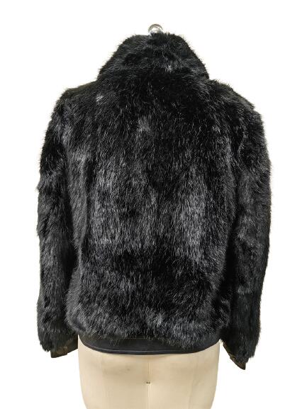 OEM Hot Sales Winter Warm Fur Coat New Women's Fashionable Coat Customized Fur Coat